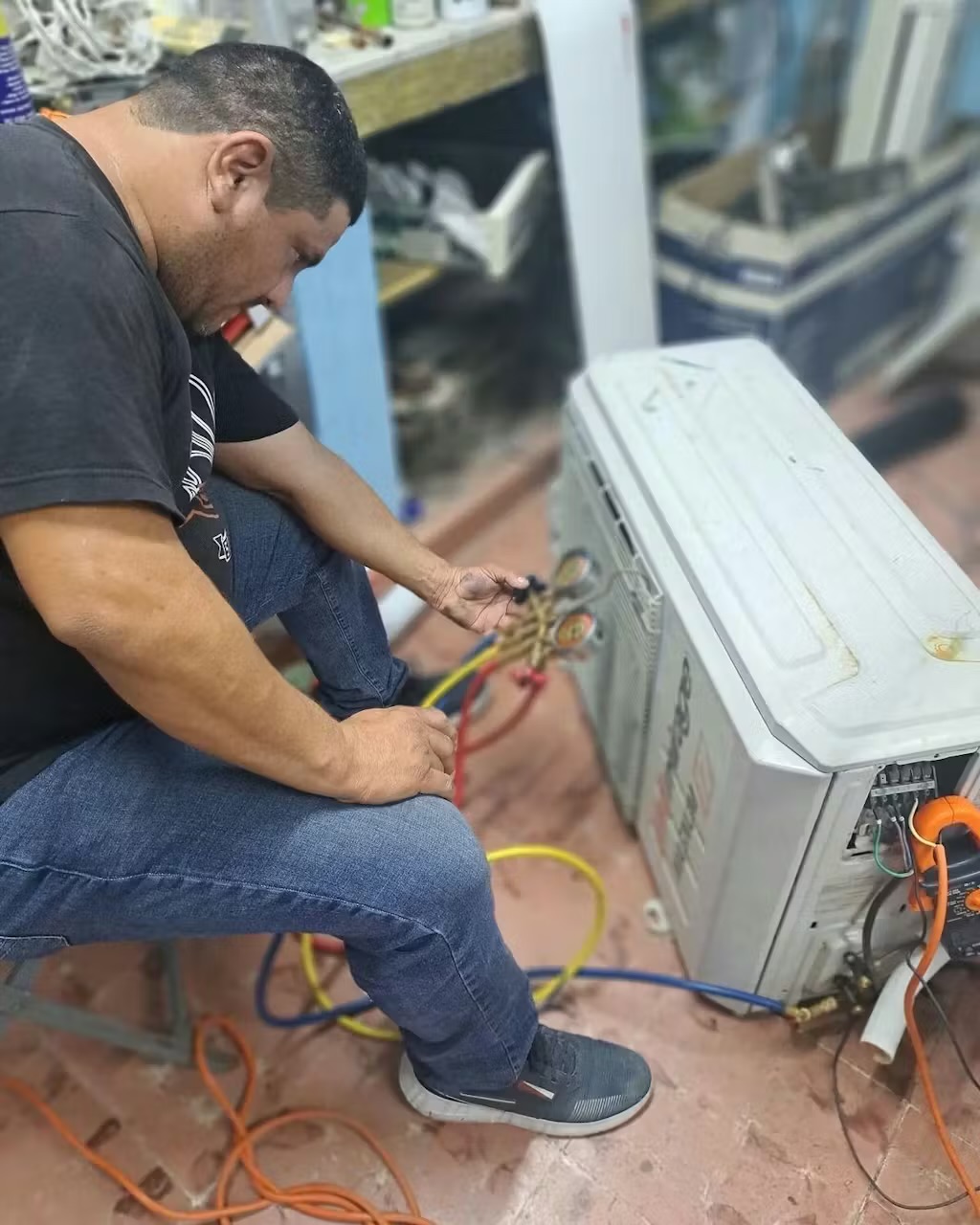 Trabajo realizado por Carlos - Mantenimiento de equipo